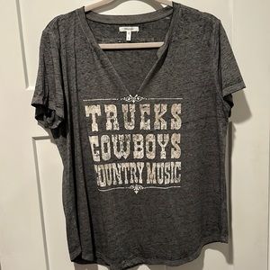 Trucks Cowboys and Country Music never worn